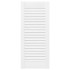 Puerta de armario de lamas 4 uds blanco 69x29,5