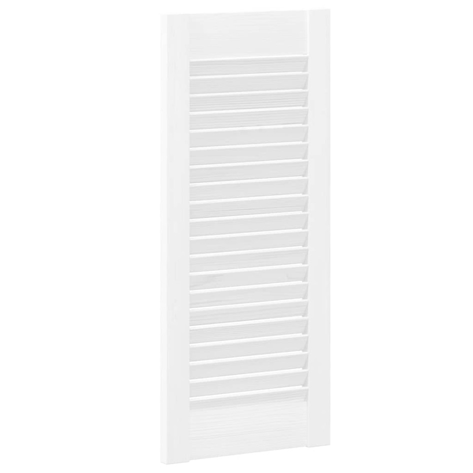 Puerta de armario de lamas 4 uds blanco 69x29,5