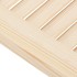 Puertas batientes diseño de lamas 2 par 90x80cm madera