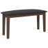 Banco 90 cm Madera Maciza Marrón