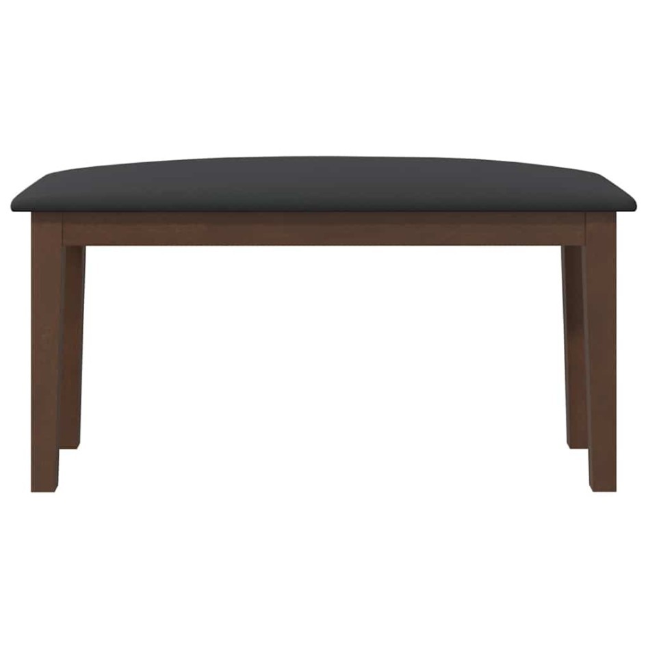 Banco 90 cm Madera Maciza Marrón