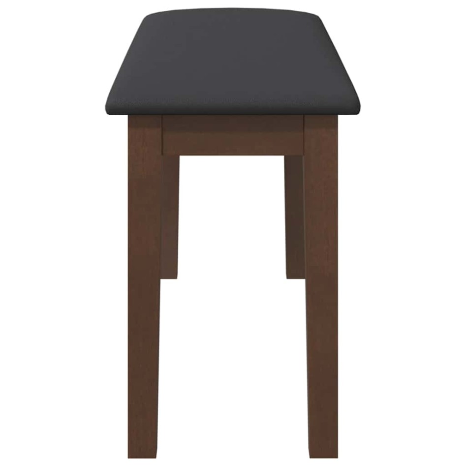 Banco 90 cm Madera Maciza Marrón