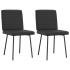 Sillas de comedor 2 unidades cuero sintético