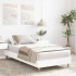 Estructura de cama sin colchón madera blanca 90x200