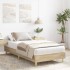 Estructura de cama sin colchón madera roble Sonoma 100x200