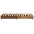 Estructura de cama sin colchón madera vieja 90x200