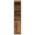 Aparador de madera vieja 37,5x35x180 cm Madera de