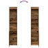 Aparador de madera vieja 37,5x35x180 cm Madera de