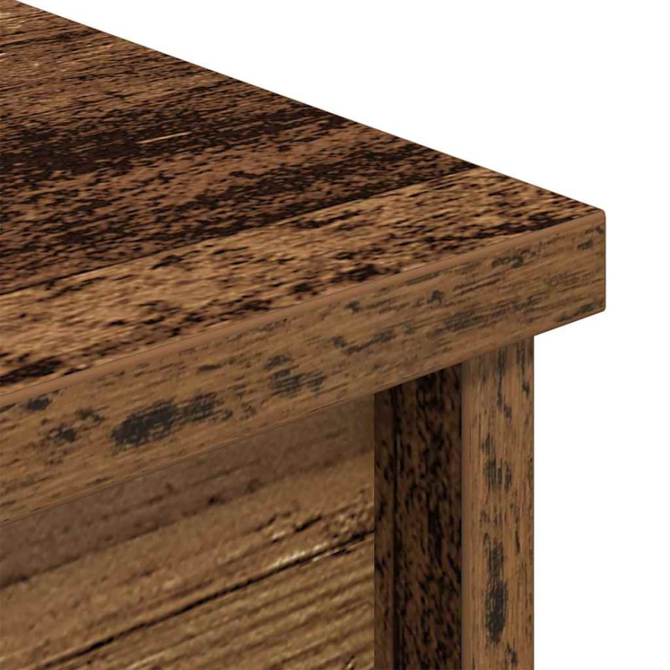 Aparador de madera vieja 37,5x35x180 cm Madera de