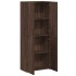 Armario archivador madera ingeniería roble marrón 60x32x153