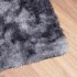 Alfombra de pelo largo NAVARRA gris oscuro 160x230 cm