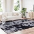 Alfombra de pelo largo NAVARRA gris oscuro 240x340 cm