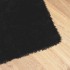 Alfombra peluda de pelo largo NAVARRA negra 240x340cm