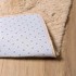 Alfombra peluda de pelo largo NAVARRA beige 160x230cm