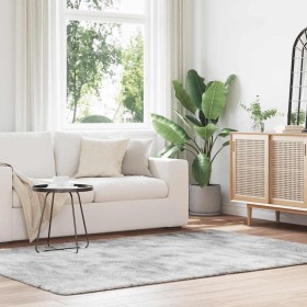 Alfombra de pelo largo NAVARRA gris claro 160x230 cm