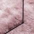 Alfombra de pelo largo NAVARRA rosa polvoriento 200x290
