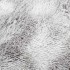 Alfombra de pelo largo NAVARRA gris claro 200x200 cm