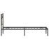 Estructura de cama sin colchón madera roble Sonoma 80x200