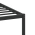 Estructura de cama sin colchón madera roble Sonoma 80x200