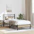 Estructura de cama sin colchón madera roble Sonoma 90x190