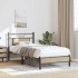 Estructura de cama sin colchón madera roble Sonoma 90x200