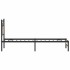 Estructura de cama sin colchón madera roble Sonoma 90x200
