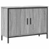 Armario lavabo baño madera ingeniería gris Sonoma 80x30x60