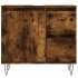 Armario de baño madera contrachapada roble ahumado 65x33x60