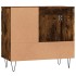 Armario de baño madera contrachapada roble ahumado 65x33x60