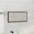 Set de muebles baño 2 pzas madera contrachapada marrón