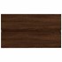 Set de muebles baño 2 pzas madera contrachapada marrón