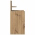 Mesillas de noche con 2 cajones 2 uds roble 38x34x80