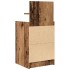 Mesillas de noche con 2 cajones 2 uds madera vieja 38x34x80