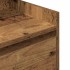 Mesillas de noche con 2 cajones 2 uds madera vieja 38x34x80