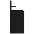 Mesillas de noche con 2 cajones 2 uds. Negro 38x34x80