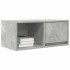 Muebles de TV 2uds madera ingeniería gris hormigón