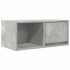 Muebles de TV 2uds madera ingeniería gris hormigón