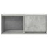 Muebles de TV 2uds madera ingeniería gris hormigón