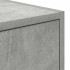 Muebles de TV 2uds madera ingeniería gris hormigón