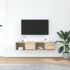 Muebles de TV 2 uds madera ingeniería roble Sonoma