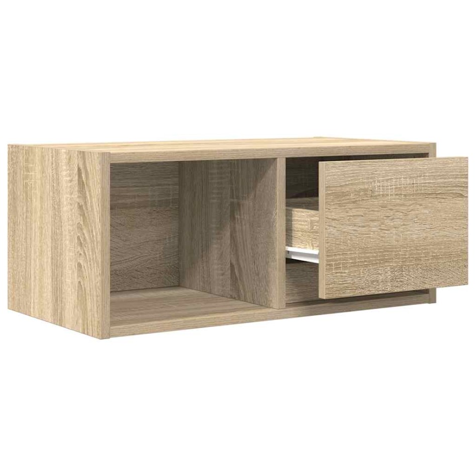 Muebles de TV 2 uds madera ingeniería roble Sonoma