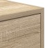 Muebles de TV 2 uds madera ingeniería roble Sonoma
