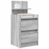 Mesillas de noche con 2 cajones 2 uds gris Sonoma 38x34x80