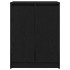 Zapatero de madera de roble negro 57x34x76