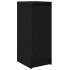 Zapatero de madera de roble negro 29,5x34x76