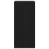 Zapatero de madera de roble negro 29,5x34x76