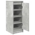 Zapatero gris hormigón 29,5x34x76 cm madera de