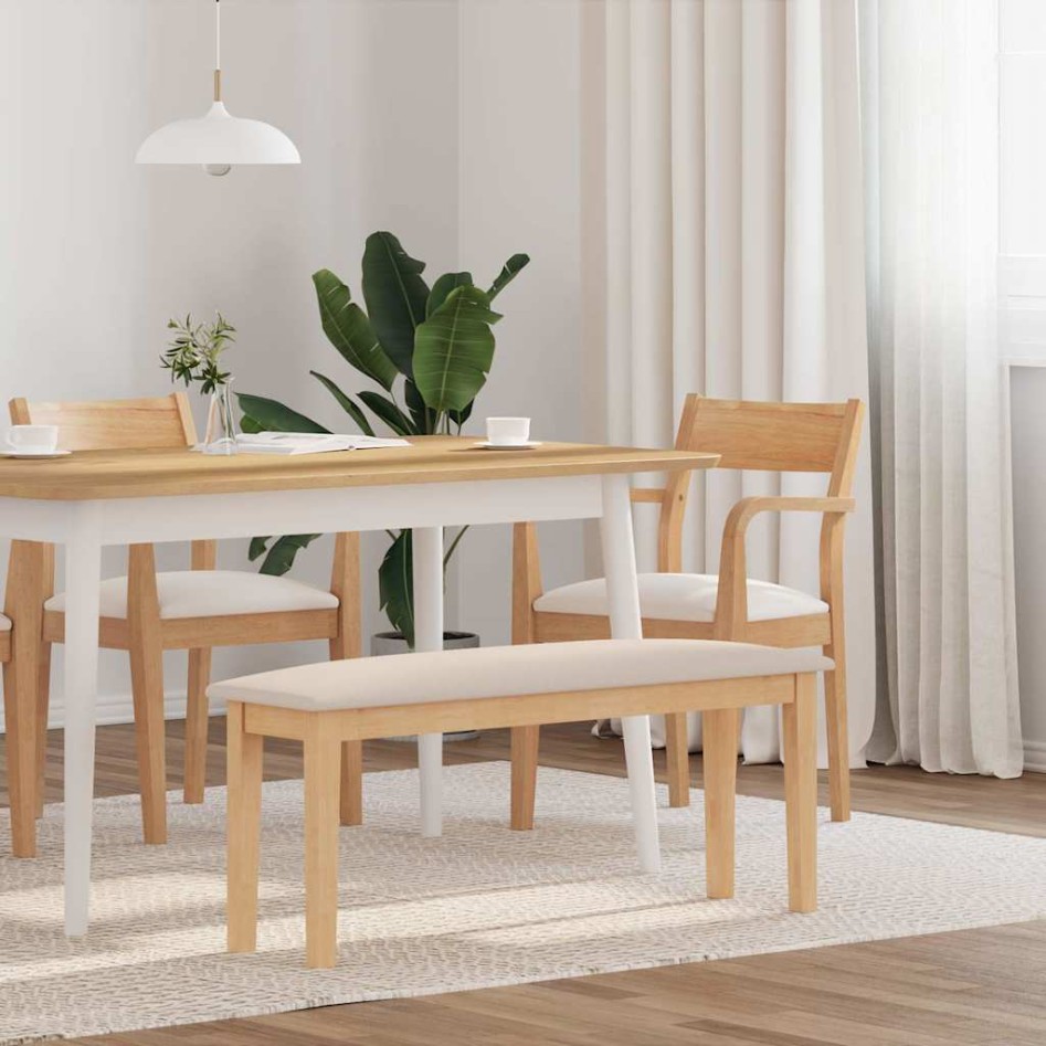 Banco 110 cm Madera Maciza