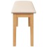 Banco 110 cm Madera Maciza