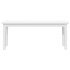 Banco 110 cm madera maciza caucho